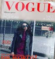 She graced the cover of Vogue magazine in summer special issue.